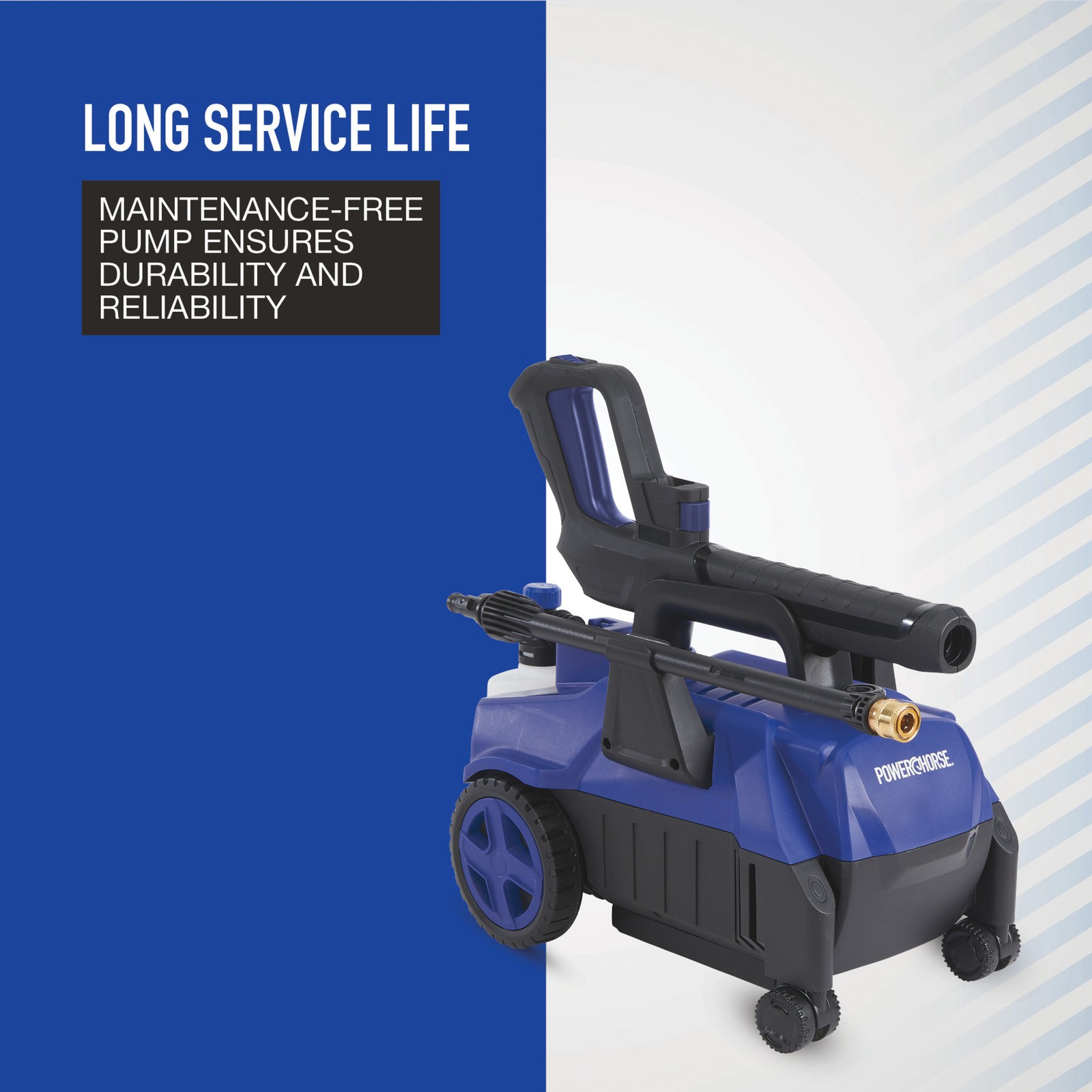 Powerhorse Electric Cold Water Pressure Washer, 2100 Max. PSI, 1.9 GPM