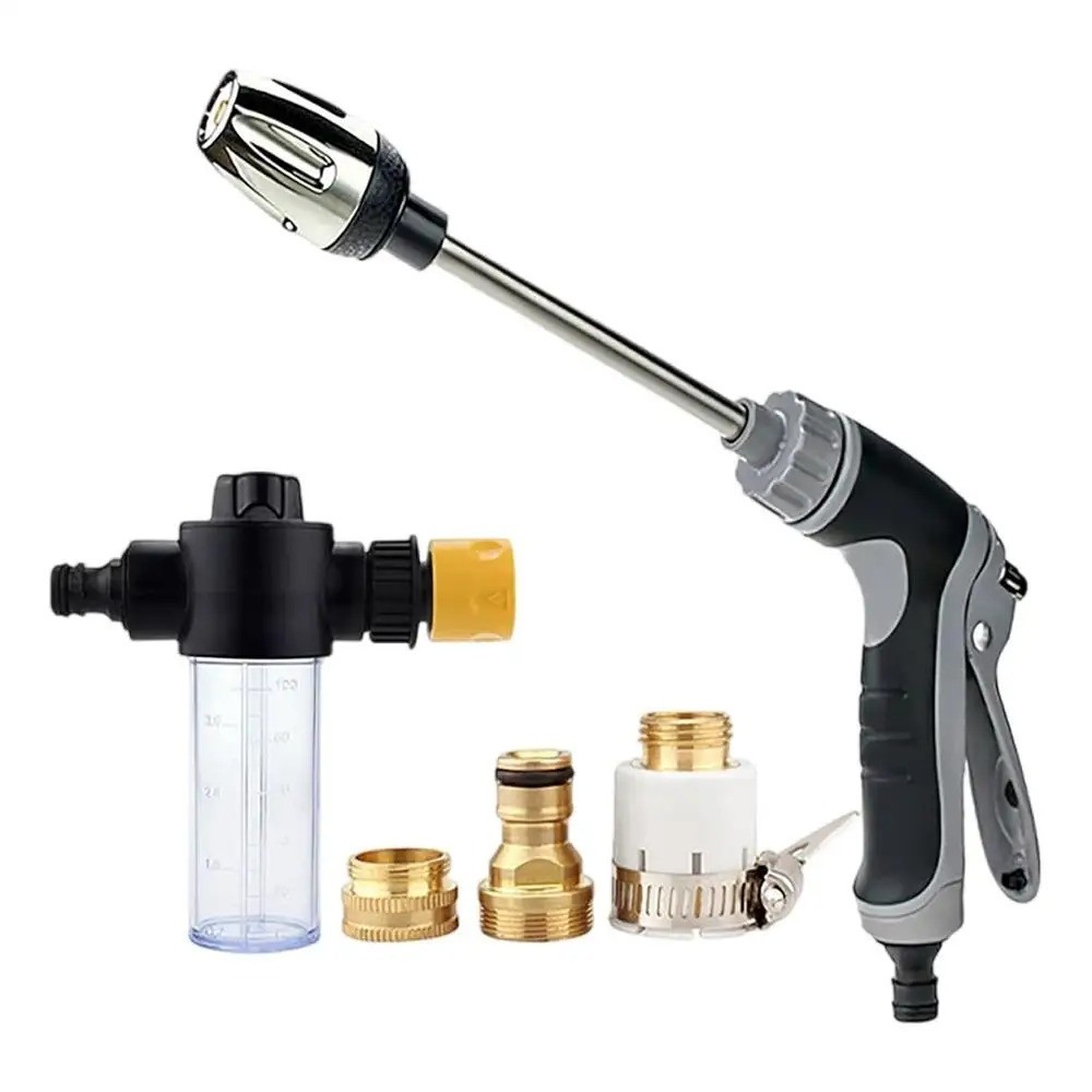High Pressure Car Wash Water Gun Spray Nozzle Portable Washer for Auto
