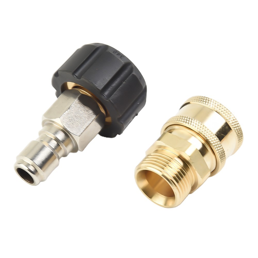 M22 Washer Swivel Adapter Set 14mm 15mm Quick Connect To 1/4“ 3/8“ Accessory ·