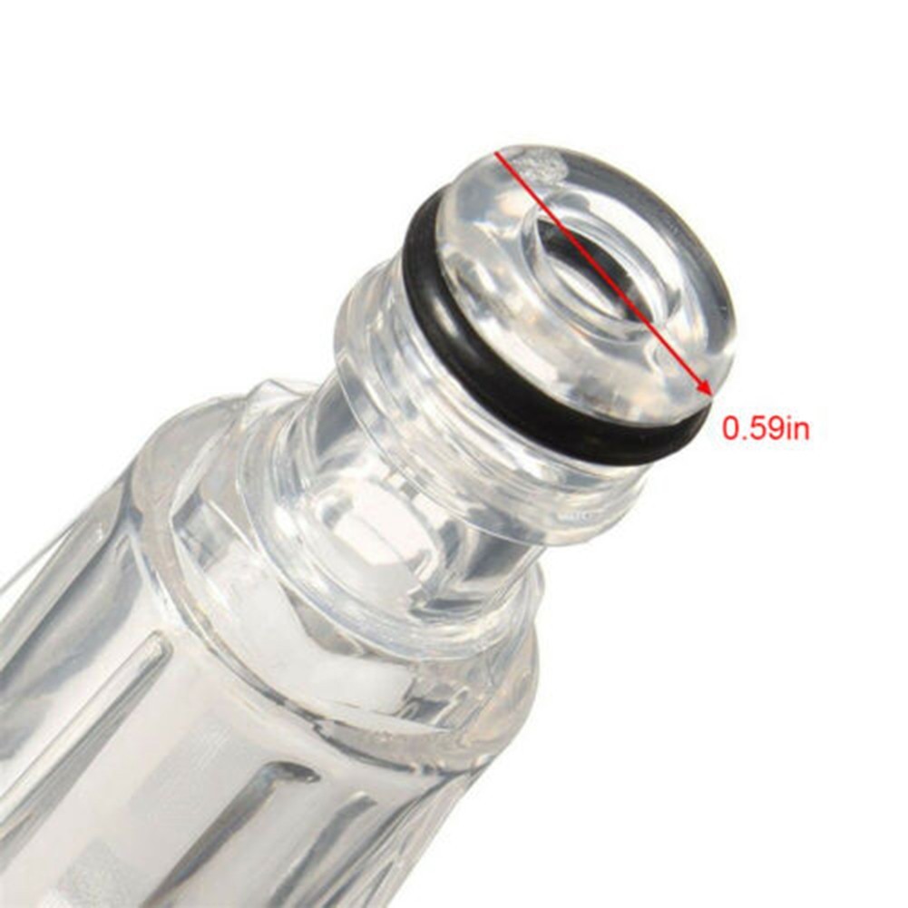 Water Filter Pipe Adapter Cleaning Connection Fitting Garden High-Pressure