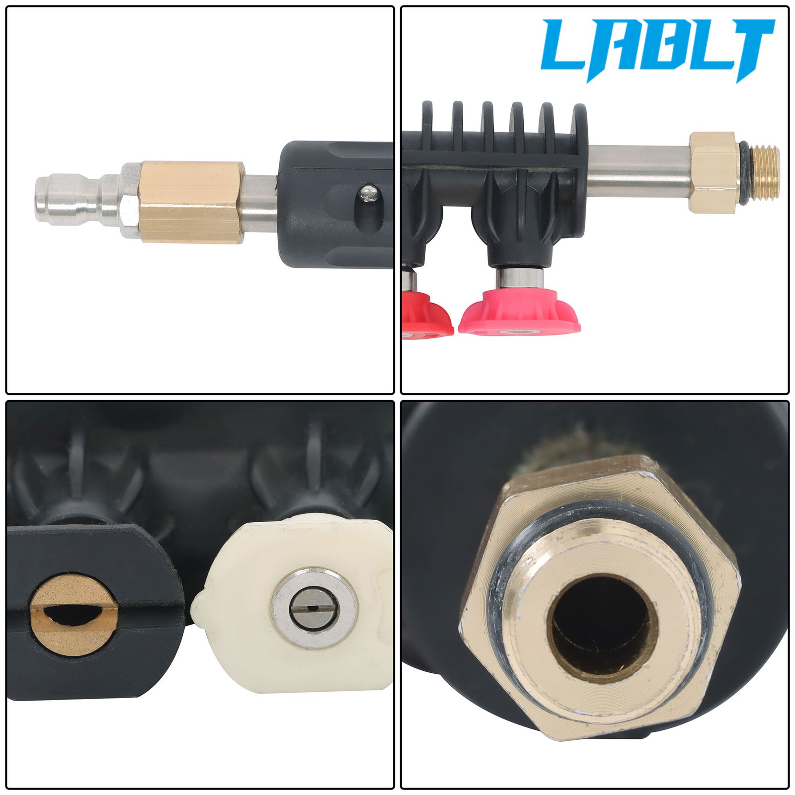 LABLT 97 inch Pressure Washer Extension Wand Replaceable Upgraded Power Washer