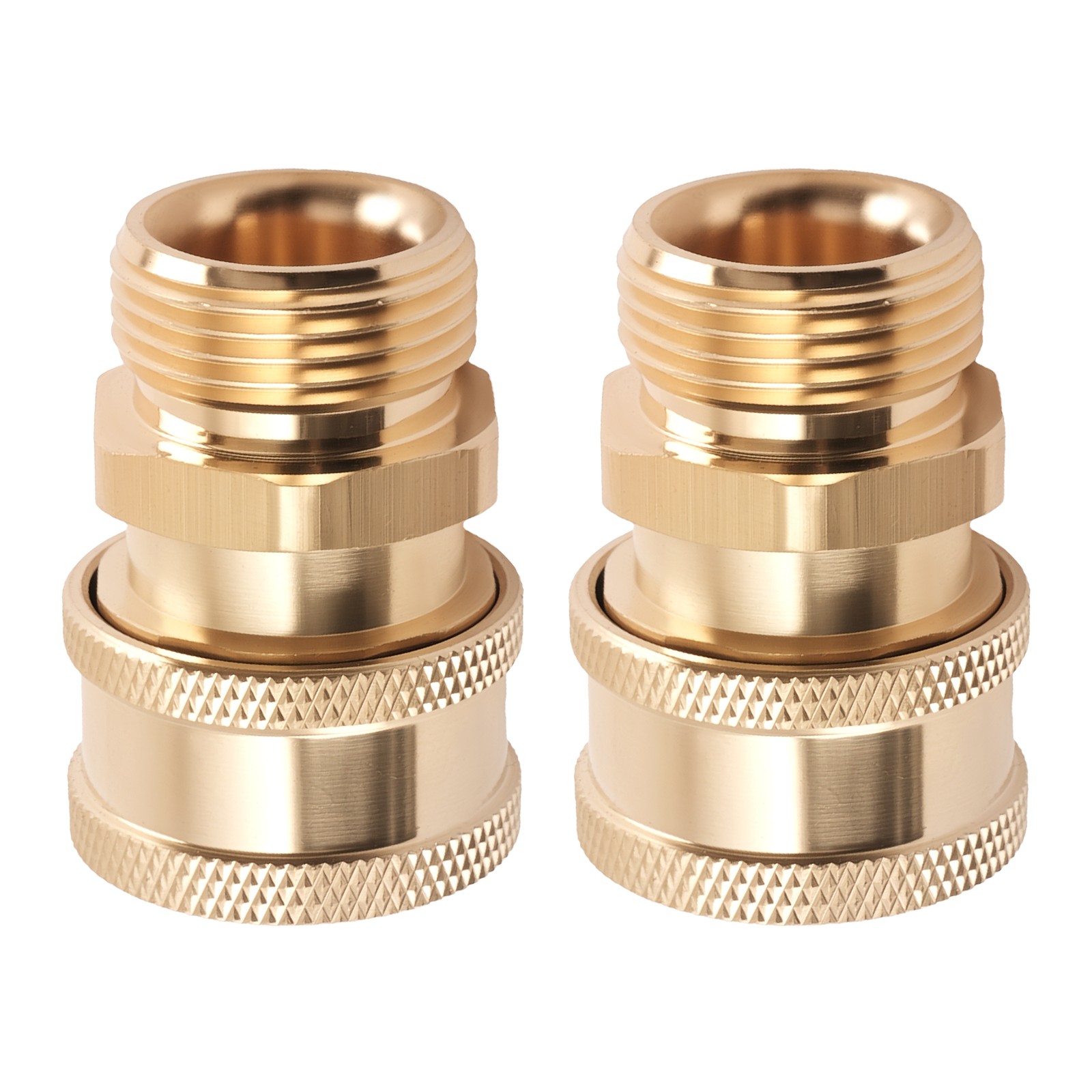 4 pack Pressure Washer Adapter Set M22-14MM to 3/8” Quick Connect 5000 PSI