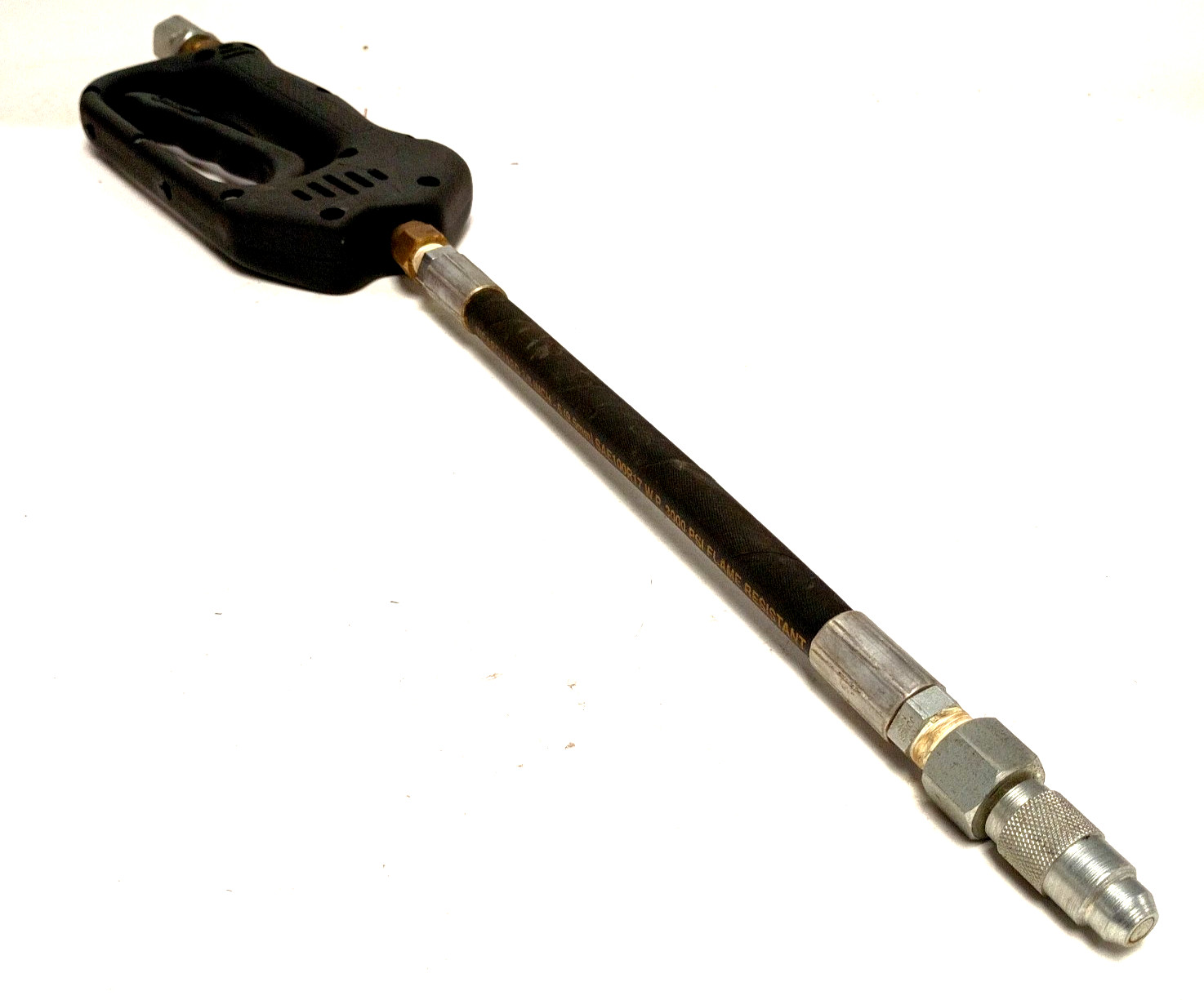 LEGACY PRESSURE WASHER GUN WITH 8″ LONG, 3/8″ DIAMETER WEARGUARD HOSE