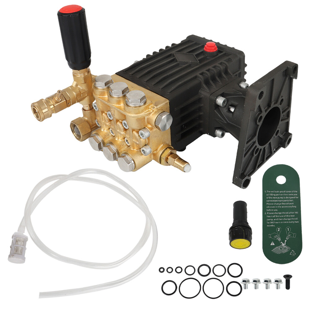 4400PSI /4000PSI Pressure Washer Pump 1″ Shaft Horizontal 4 GPM Power Water Pump