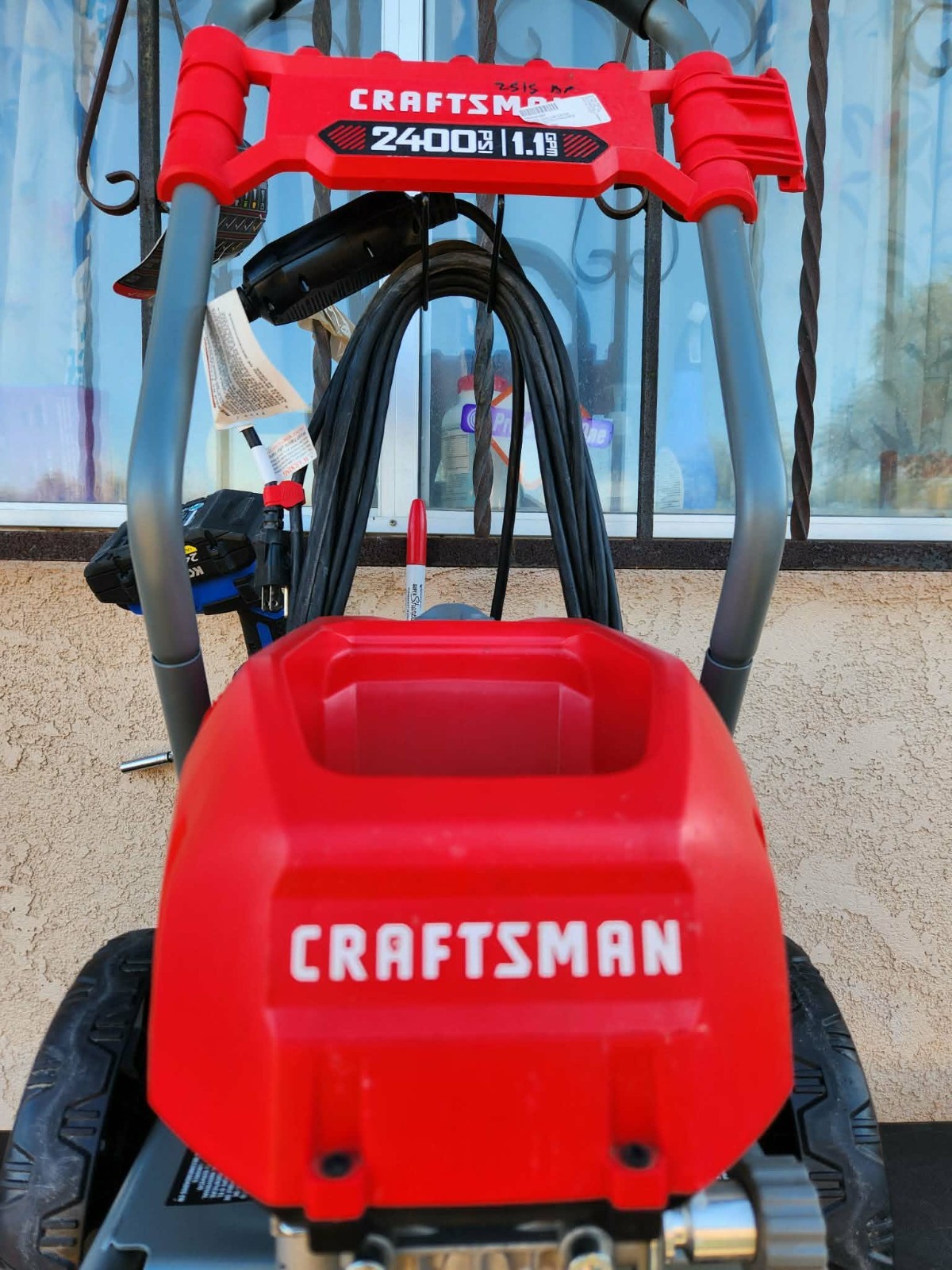 Craftsman 2400-PSI 1.1-GPM Corded Electric Pressure Washer For Parts Untested