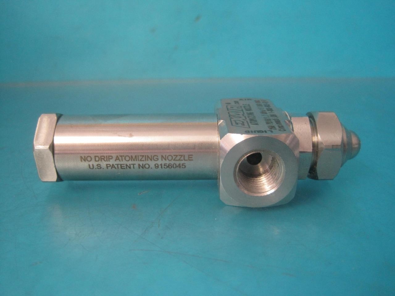 EXAIR Atomizing Spray Nozzle: Pressure, Low, 1 to 3.8 gph, 8″ Diameter No Drip