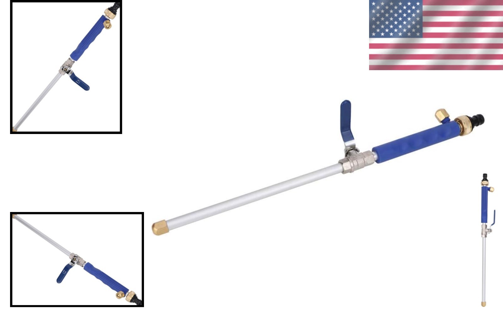 Rust-Resistant Hydro Jet Power Washer – 18.31 Inches High Pressure Cleaning Wand