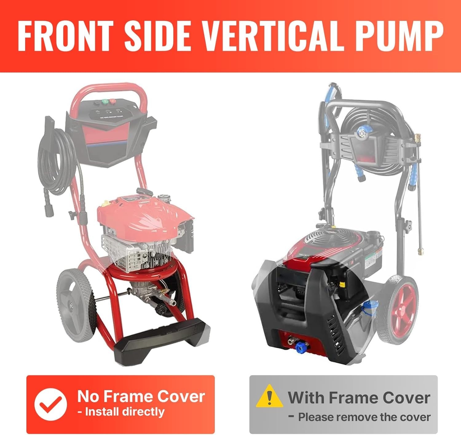 YAMATIC 7/8″ Shaft Vertical Pressure Washer Pump 2200-2500 PSI 2.2 GPM