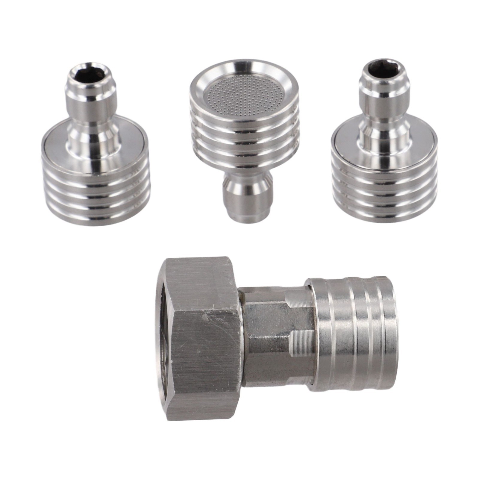 Pressure Washer Nozzle Adapter with 14 Inch Connector for Cleaning Applications