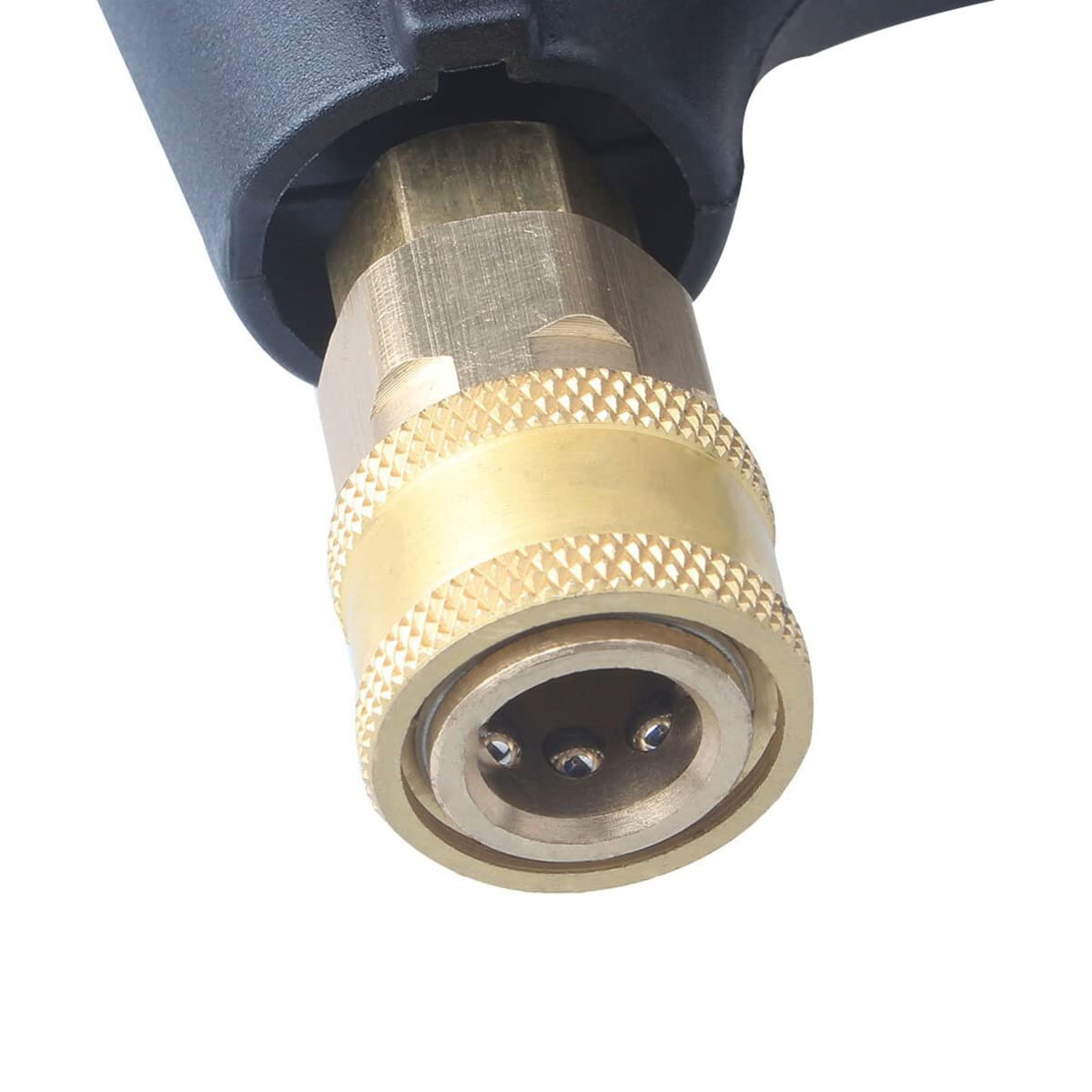 1/4″ High Pressure Washer Gun 4000 PSI Car Wash Foam Spray Short Wand w/5 Nozzle