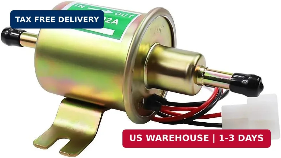 Electric Fuel Pump 12V Universal Low Pressure 12 Volt Transfer Inline Fuel Pump