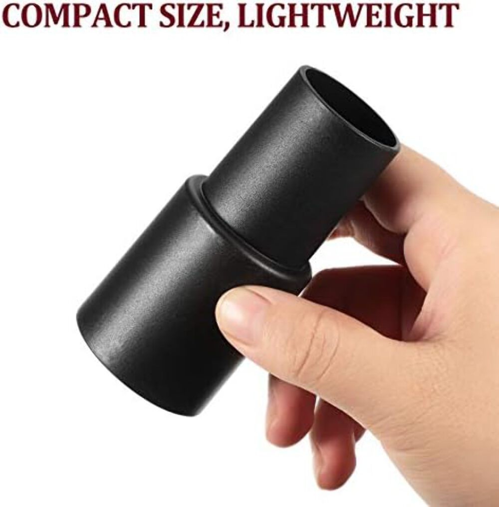 2 Pieces Cleaner Adapter 35mm (1-3/8 Inch) to 32 mm (1-1/4 Inch) for Inner Diame
