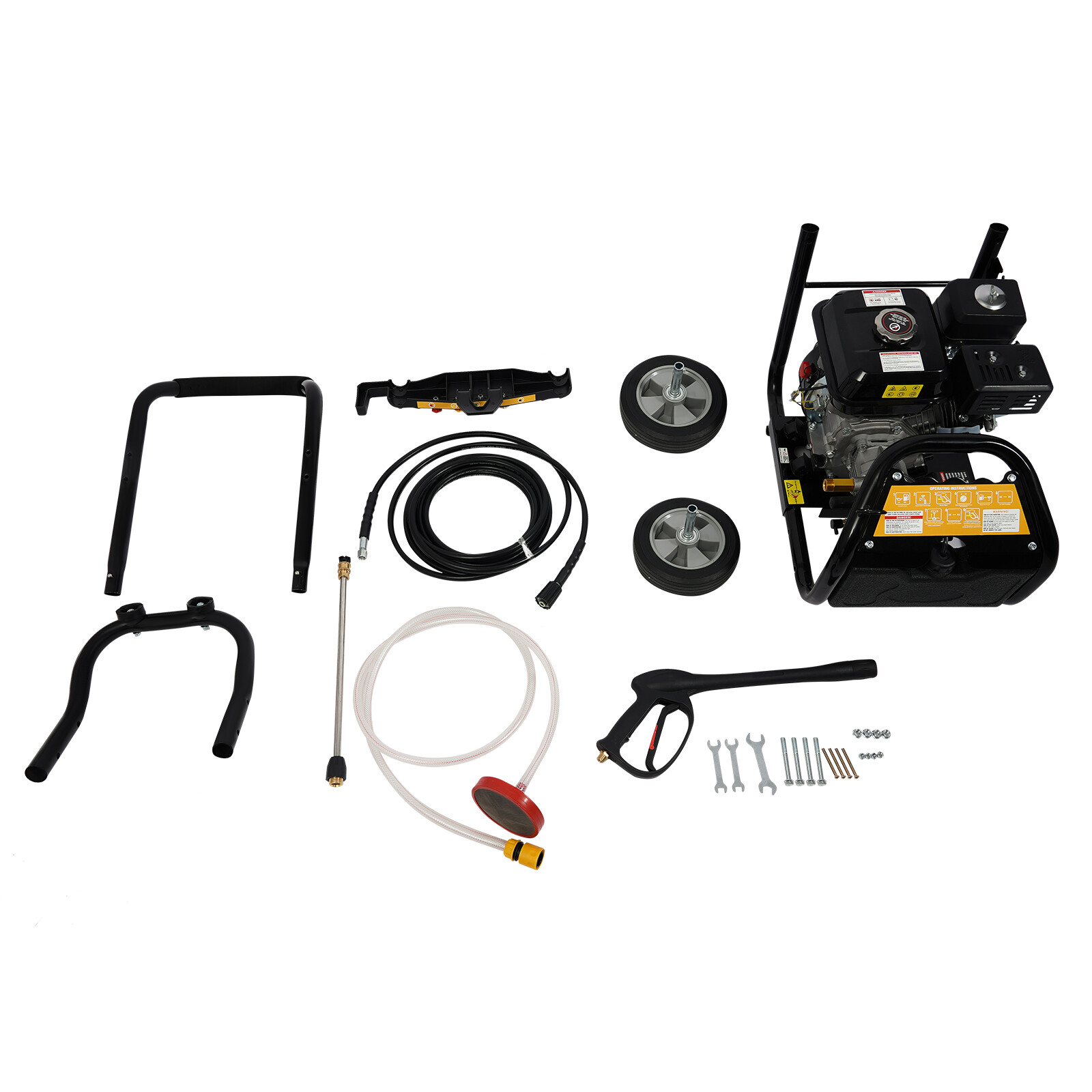 Gasoline High Pressure Washer Gasoline Washer with Hose Cleaner Tool 7HP 3400RPM