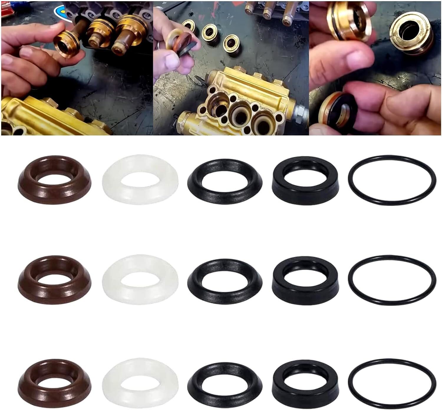 For Comet ZWD ZWD-K Pump Seals 5019.0064.00 5019006400 Pressure Washer Seal Kit