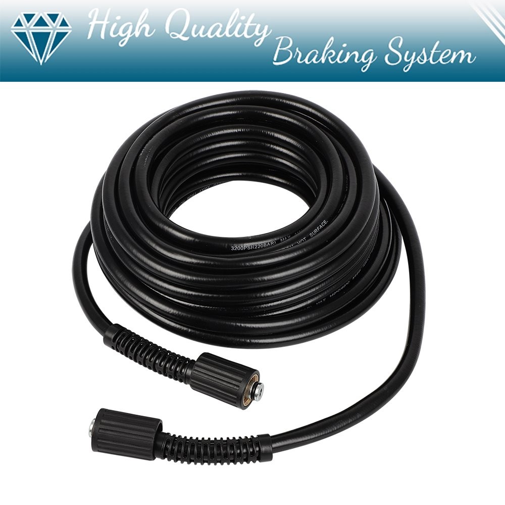50FT 3200PSI Replacement High Power Pressure Washer Hose 3/8 Inch M22-14mm