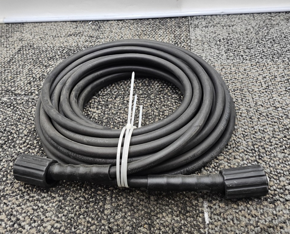 25 FT x 1/4 Inch 4800MAX PSI Pressure Washer Replacement Hose Black
