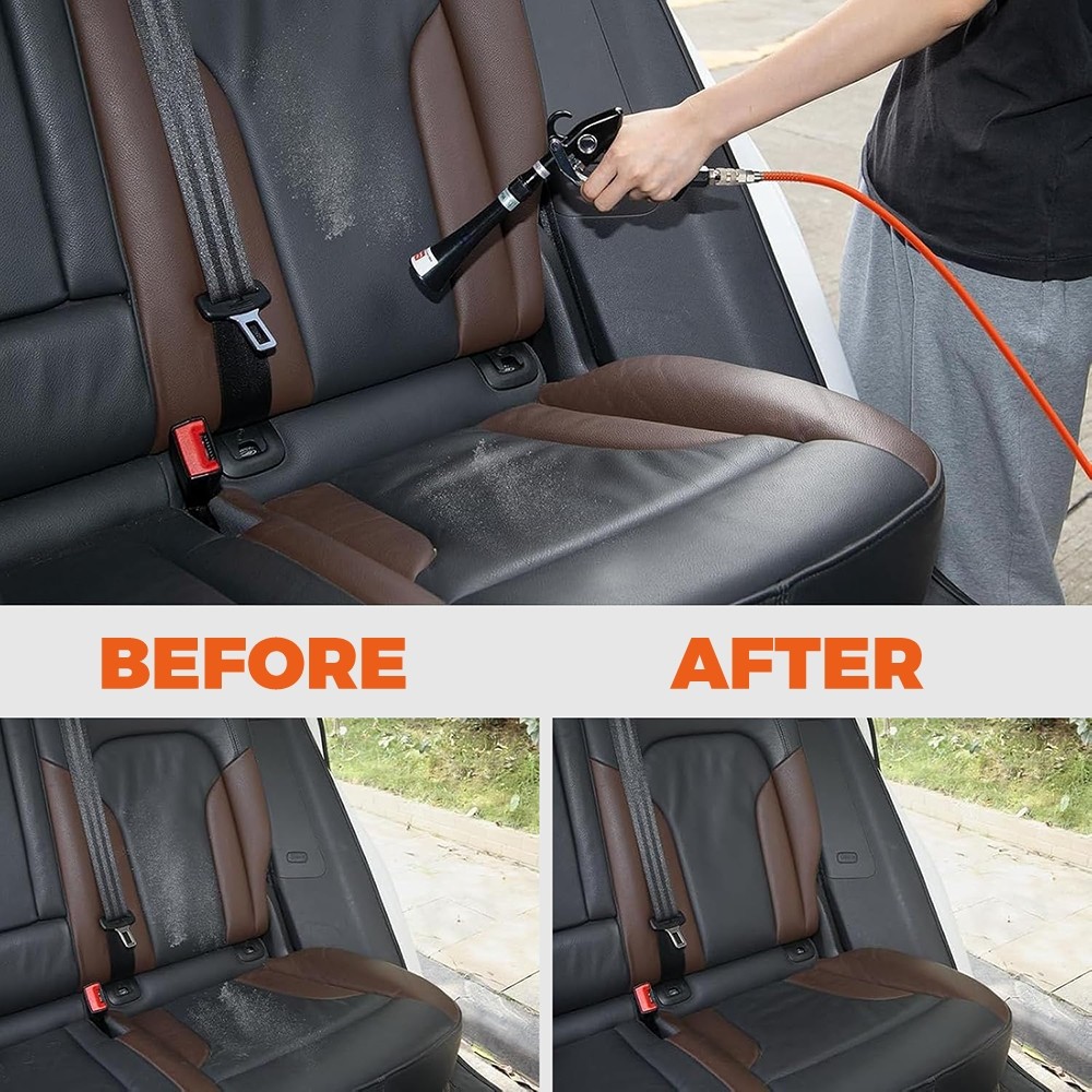 Car Cleaning Gun,Detailing Interior Dryer Air Blow Gun,High Pressure Blower Gun