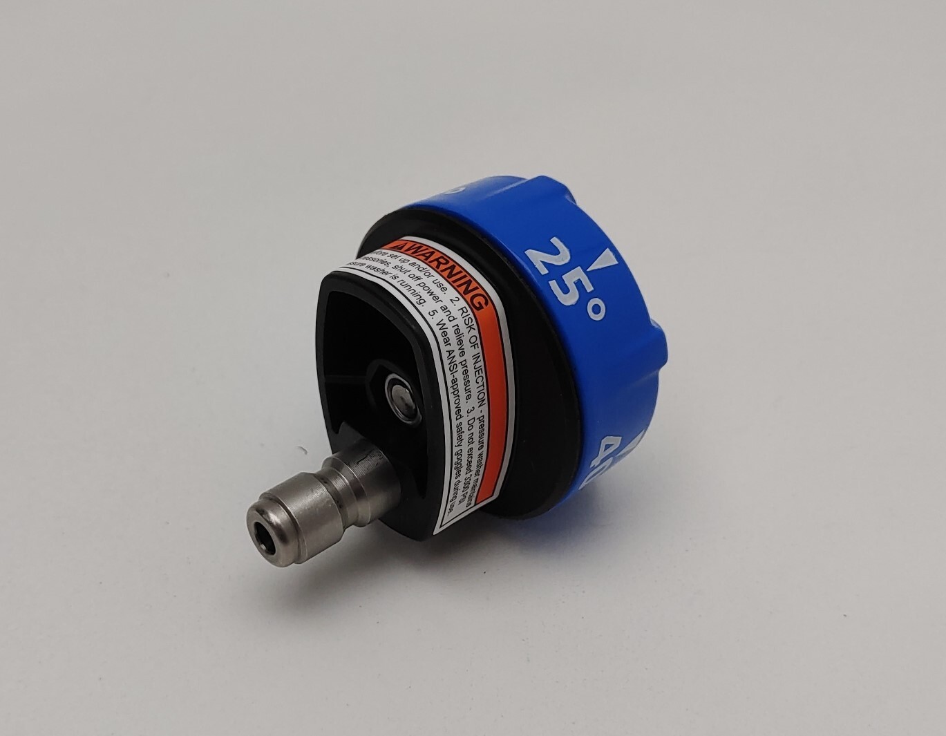 5 in 1 Quick Connect 1/4″ Pressure Washer Nozzle Soap 0 15 25 40 Selectable All