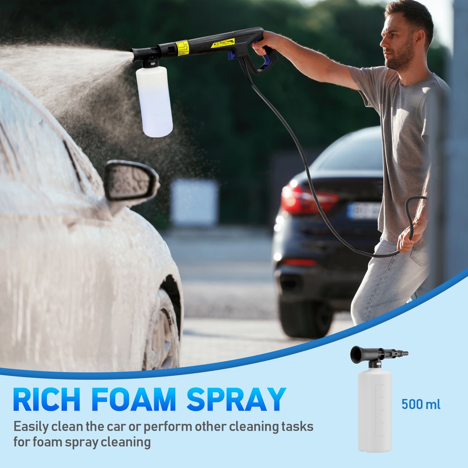 4200PSI 2.0GPM Electric Pressure Washer Portable Electric Power Cleaner Machine