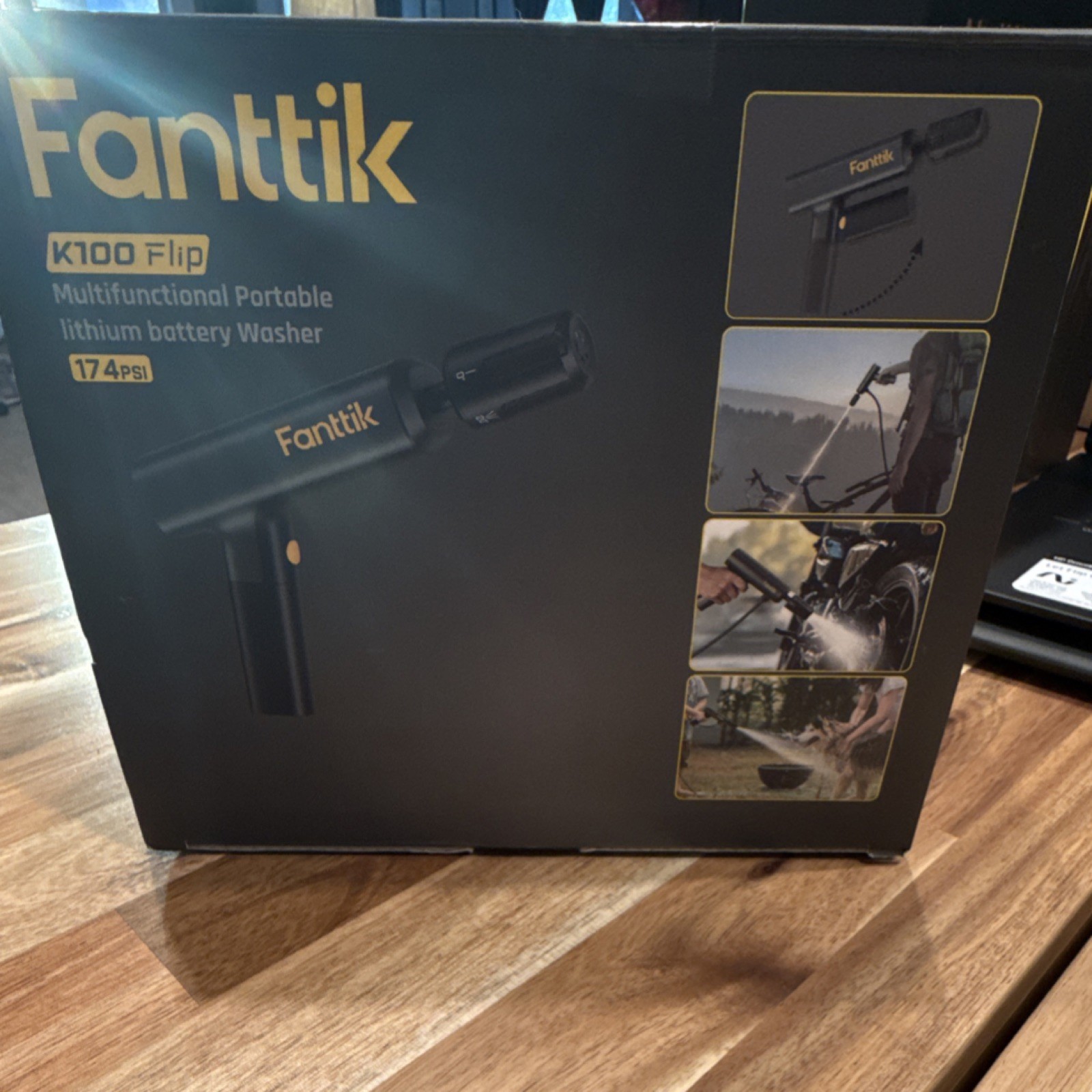 Fanttik K100 Flip Portable Wireless Foldable 5 in 1 Cold Water Pressure Washer