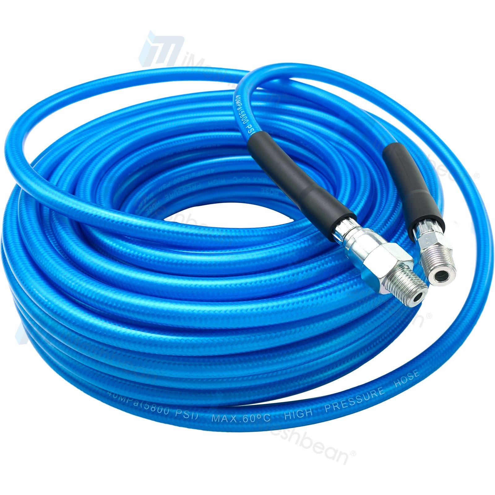 Sewer Jetter Kit 150FT For Pressure Washer, 5800PSI Drain Cleaner Hose 1/4″ NPT