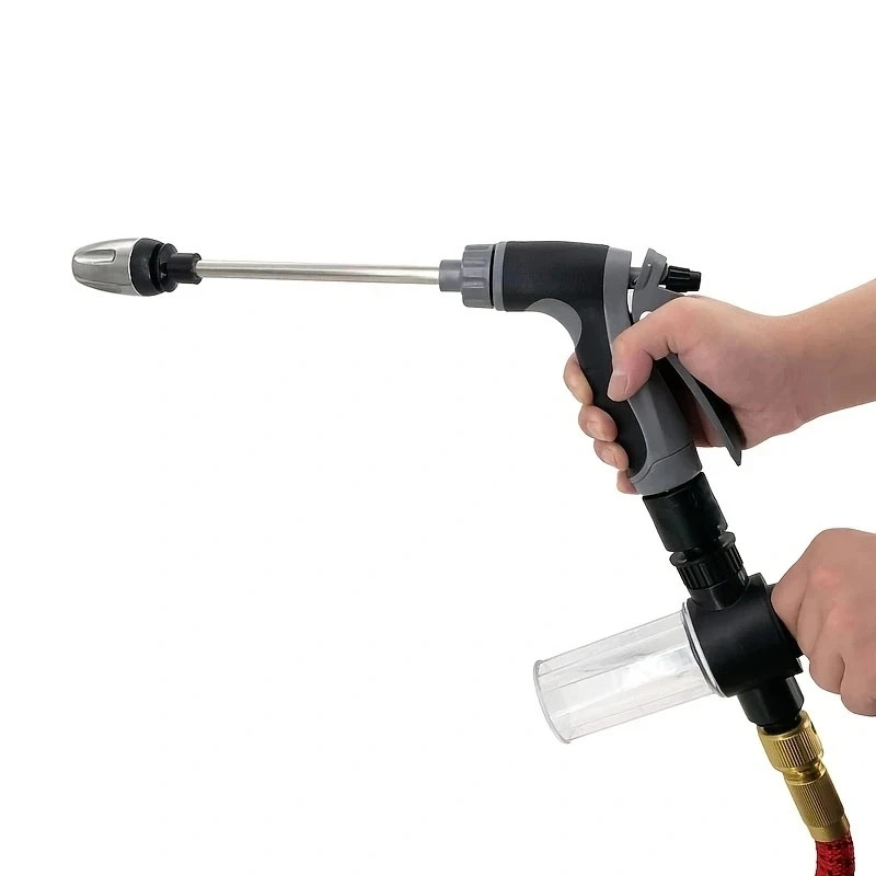 Aquoxis Cordless Cleaning Device Converts Garden Hose to Pressure Washer