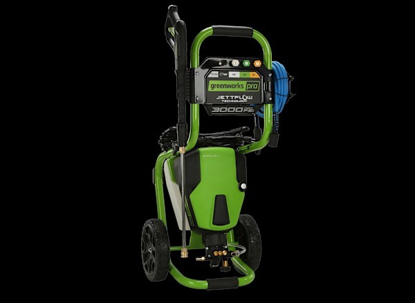 Greenworks Pro JetFlow 3000 PSI Corded Electric Pressure Washer w/ Hose, Lance