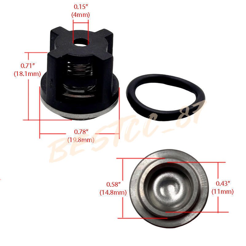 AR1828 Water Pump Check Valves Kit For Annovi Reverberi 18mm XR RK RKA RKV
