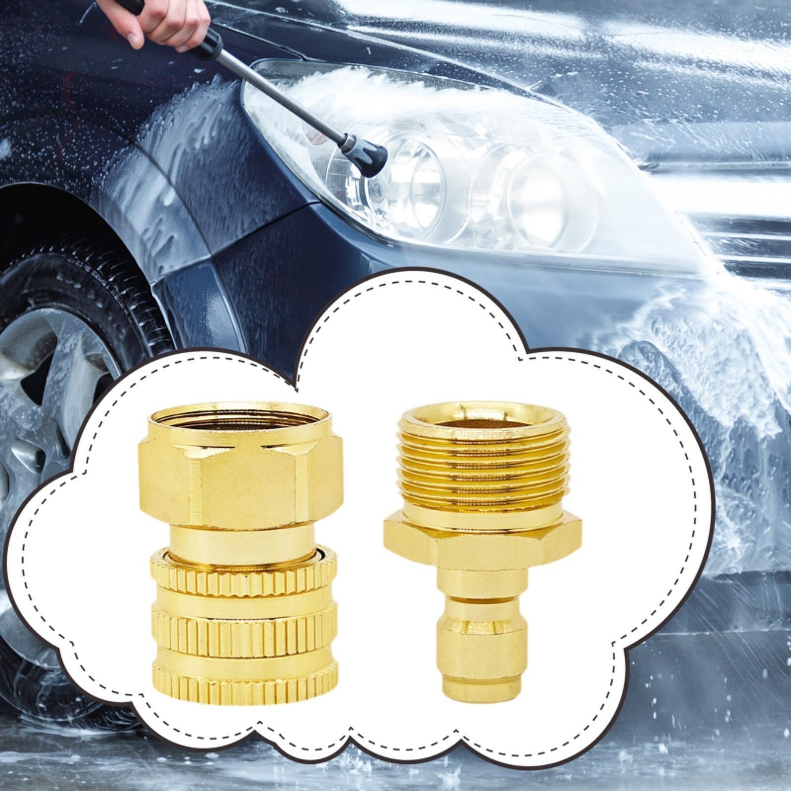 Pressure Washer Adapter Accessories Parts Sturdy Fittings Leakproof Car Washing