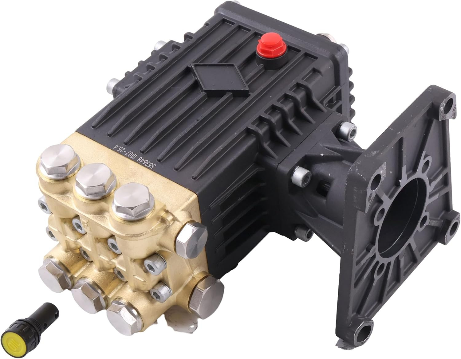 High-Performance Triplex Plunger Pump 4000 PSI 4.0 GPM Forged Brass Head