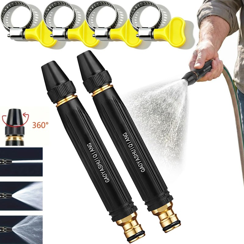 High Pressure Hose Nozzle Water Gun for Car Wash Garden Pressure Booster