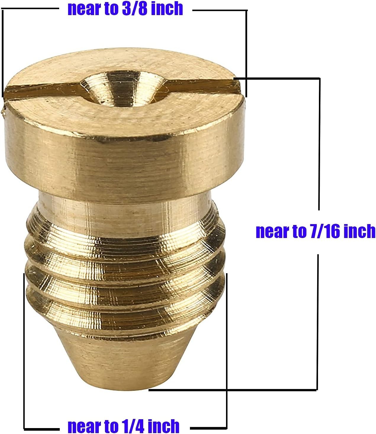1.1 mm Foam Cannon Orifice Nozzle, Universal Thread Tips for Snow Foam Lance,…