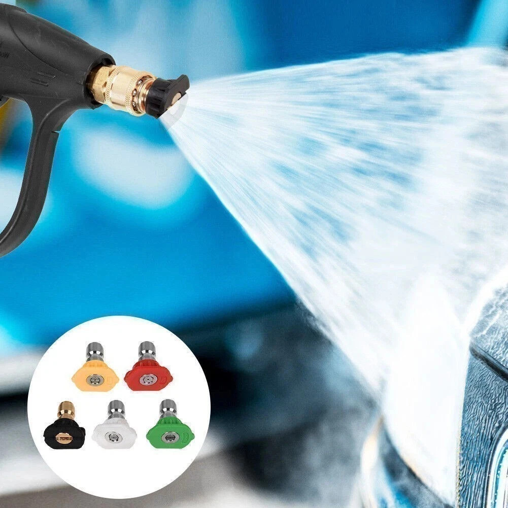 Snow Foam Lance Cannon Soap Bottle Sprayer Pressure Washer Gun Car Wash 1/4″