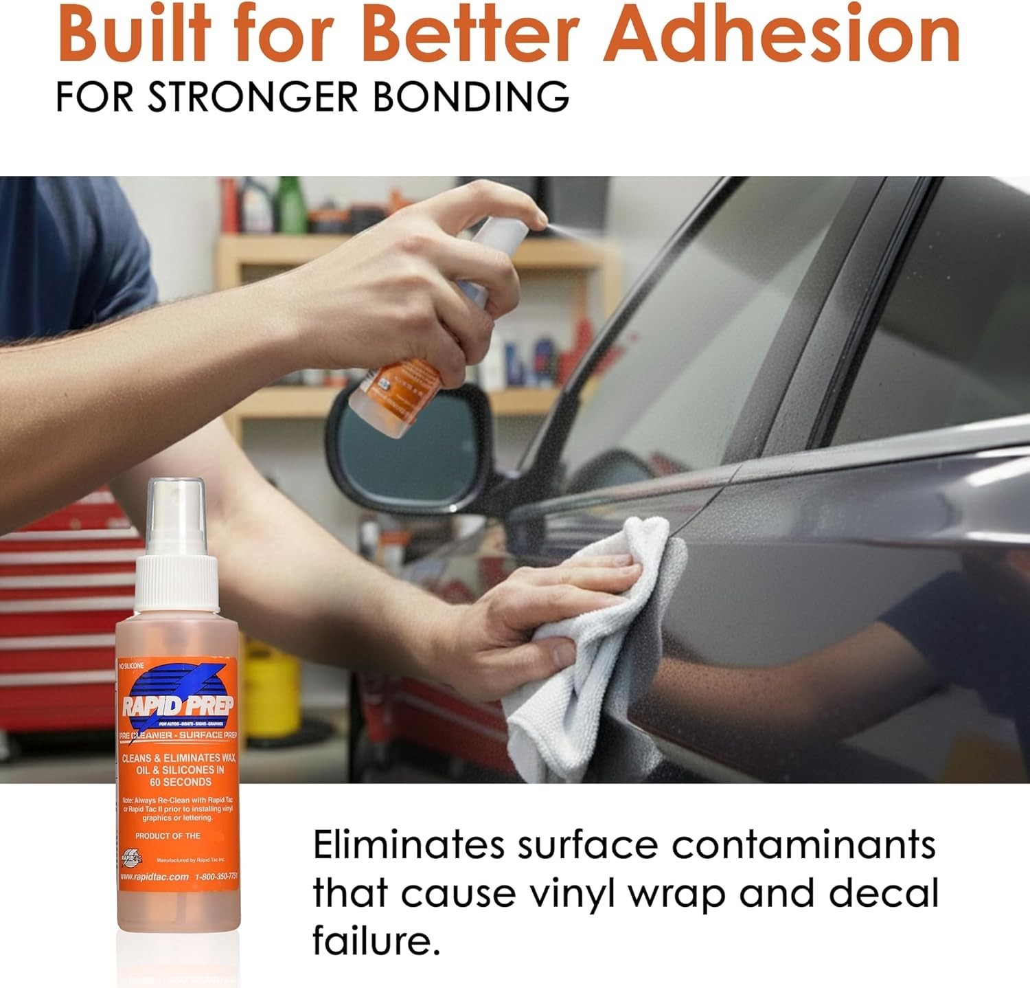 Effortless 4oz Surface Cleaner – Ideal for Automotive, Glass, and Sign Materials