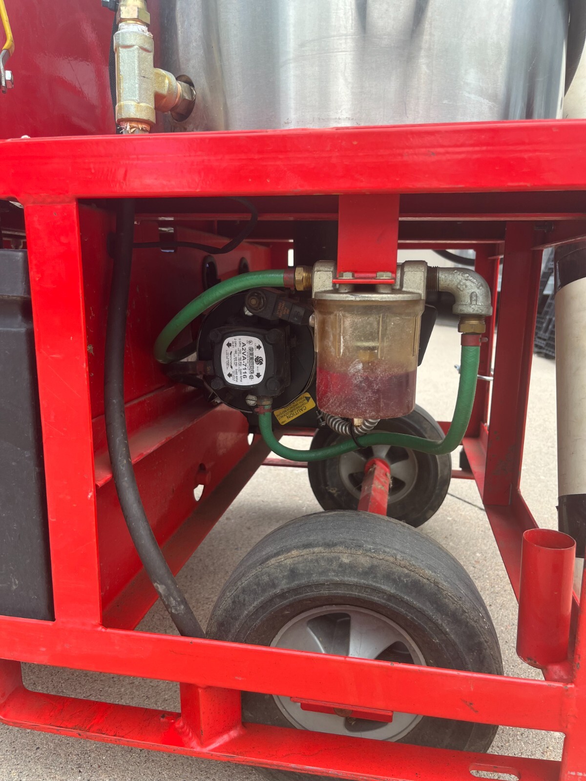 Hotsy 1260ss Power Washer with Cart