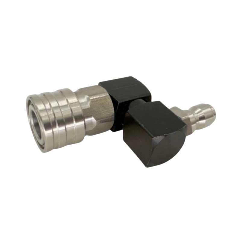 Anti Leak Stainless Steel 1/4 Inch Quick Connect Swivel For Car Wash Water Guns