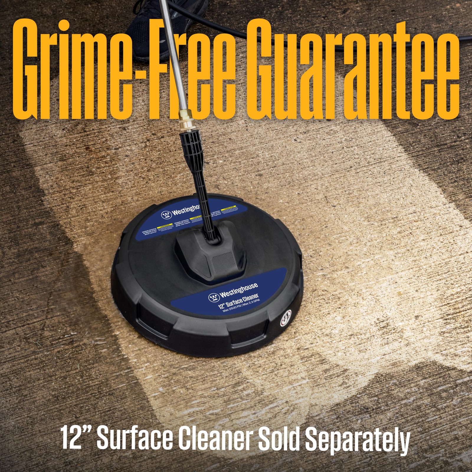 Electric Pressure Washer 2300 PSI 1.76 GPM AntiTipping Portable Cleaning Home