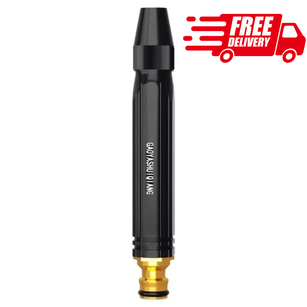 High Pressure Car Wash Water Gun Spray Nozzle, Portable Washer for Auto