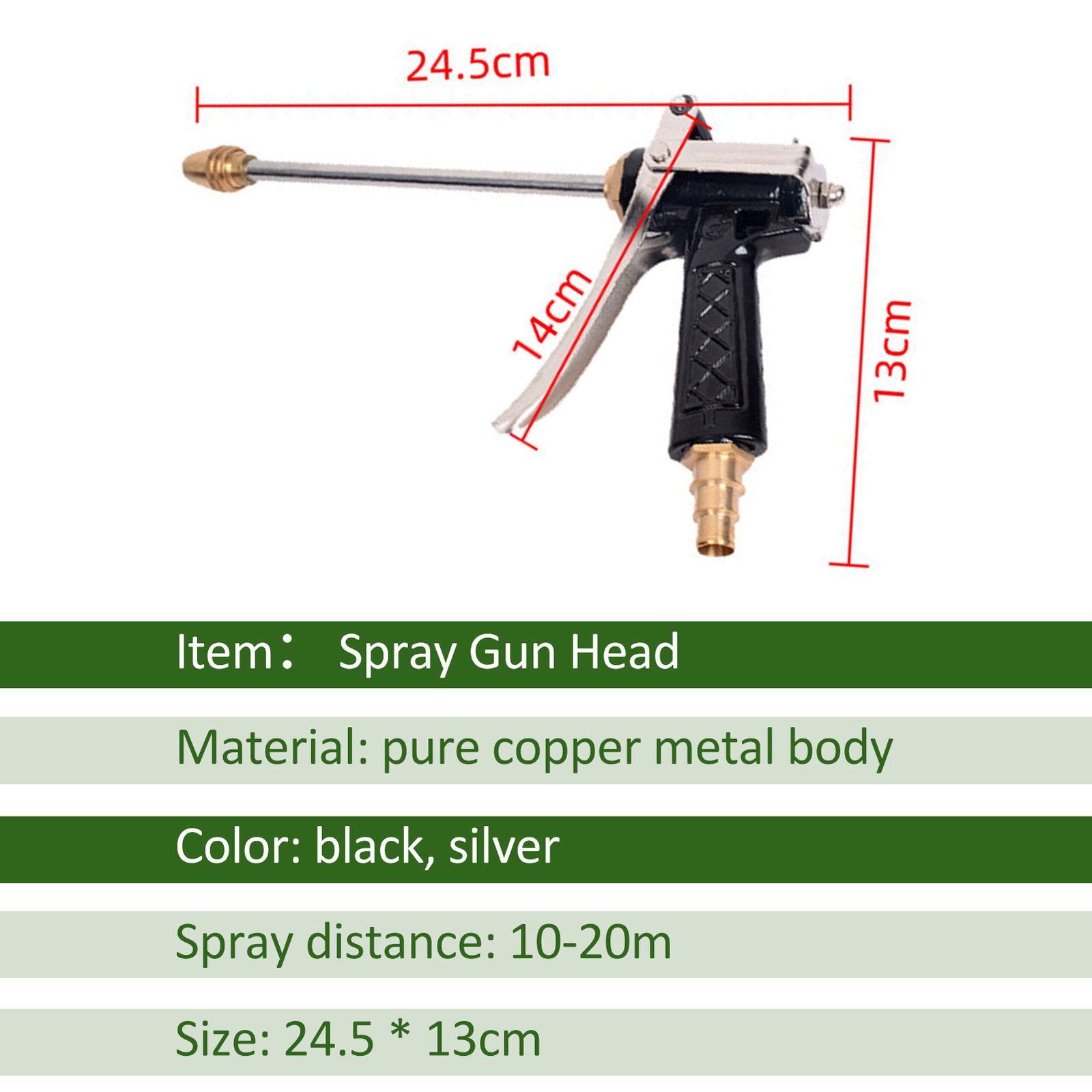 High Pressure Car Wash Pressure Washer 4 Adjustable Modes for H8Y5