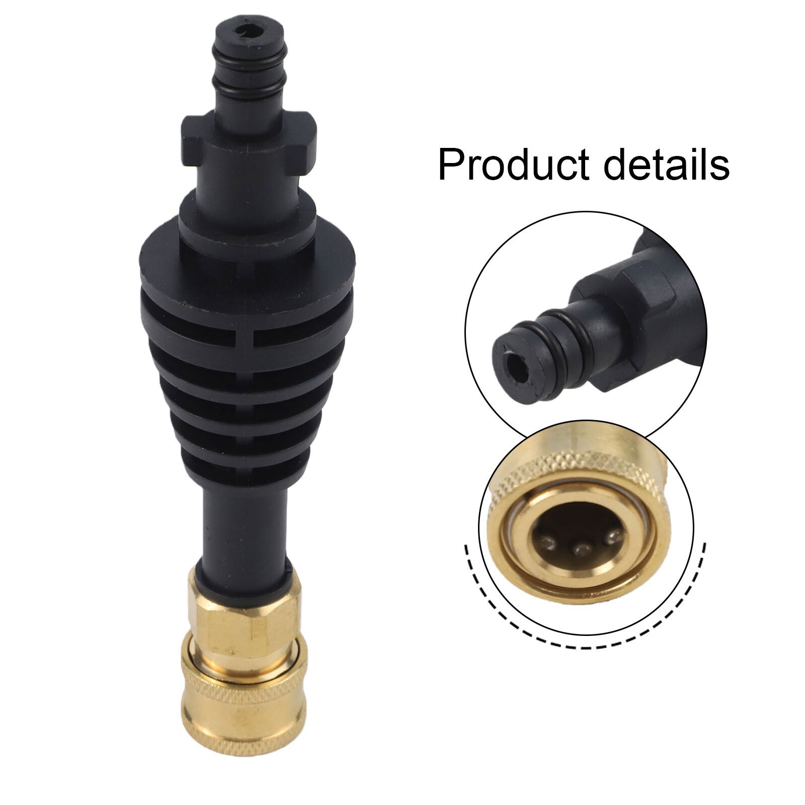 Cycling Parts Accessories Extension Rod Adapter Black Portable Plastic