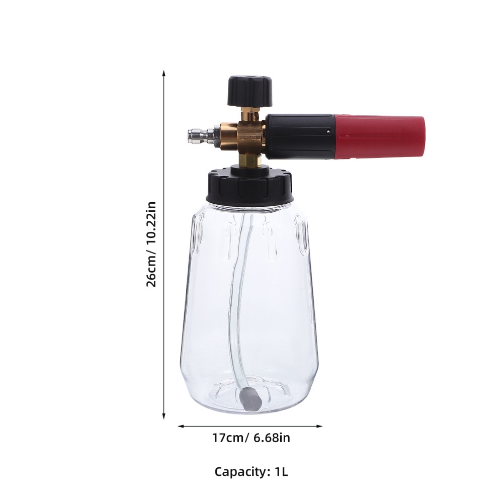 Power Washer Soap Attachment Hand Pump Sprayer Car Detailing Foam Bottle
