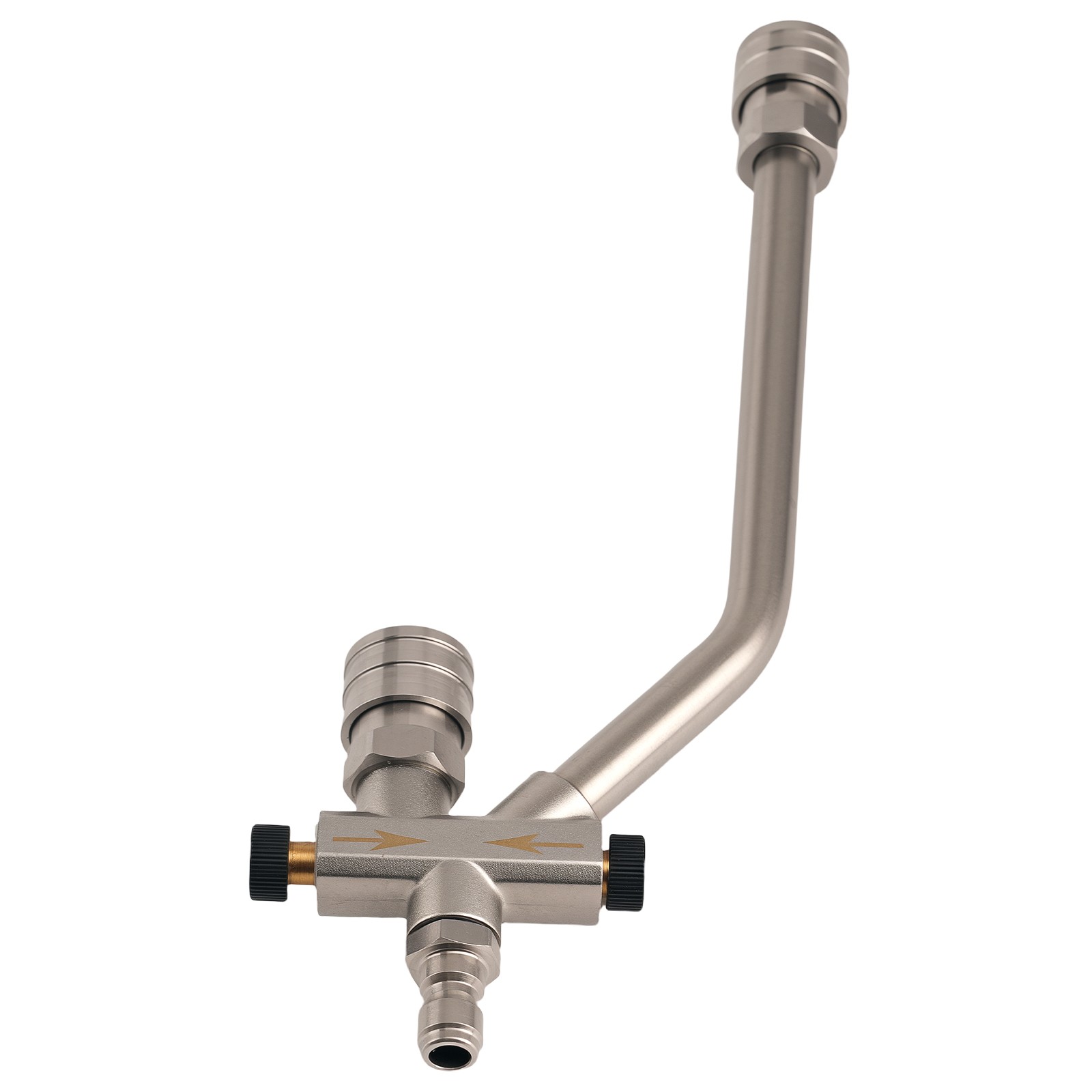 Pressure Washer Dual Use Bar for Foam Gun Extension Wand 1/4″ Quick Connect