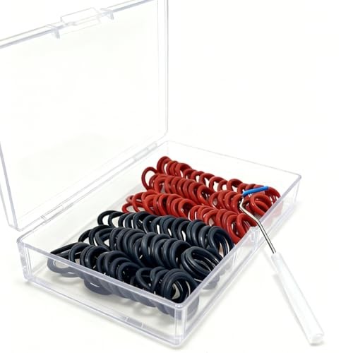 Power Pressure Washer O-Rings 100PCS for 1/4″&3/8” Quick Coupler,Compatible