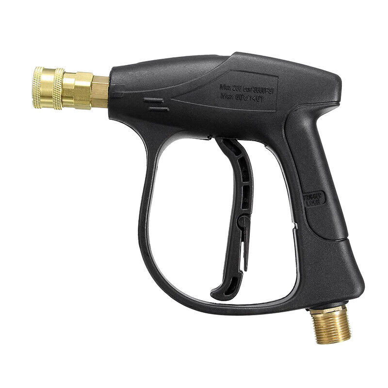 High Pressure 4000PSI Car Power Washer Gun Spray Wand Lance Nozzle and Hose Kit