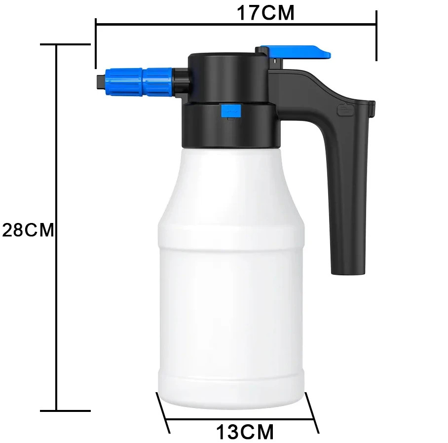 Electric Foam Sprayer Lithium Battery Foam Lance 1H Car Wash