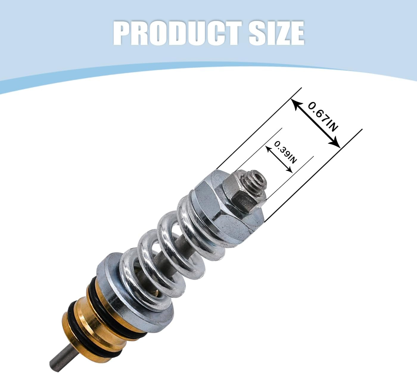2 Pack Unloader Valve Fit for Homelite 310924003, HM-310924003, for Ryobi & Ridg