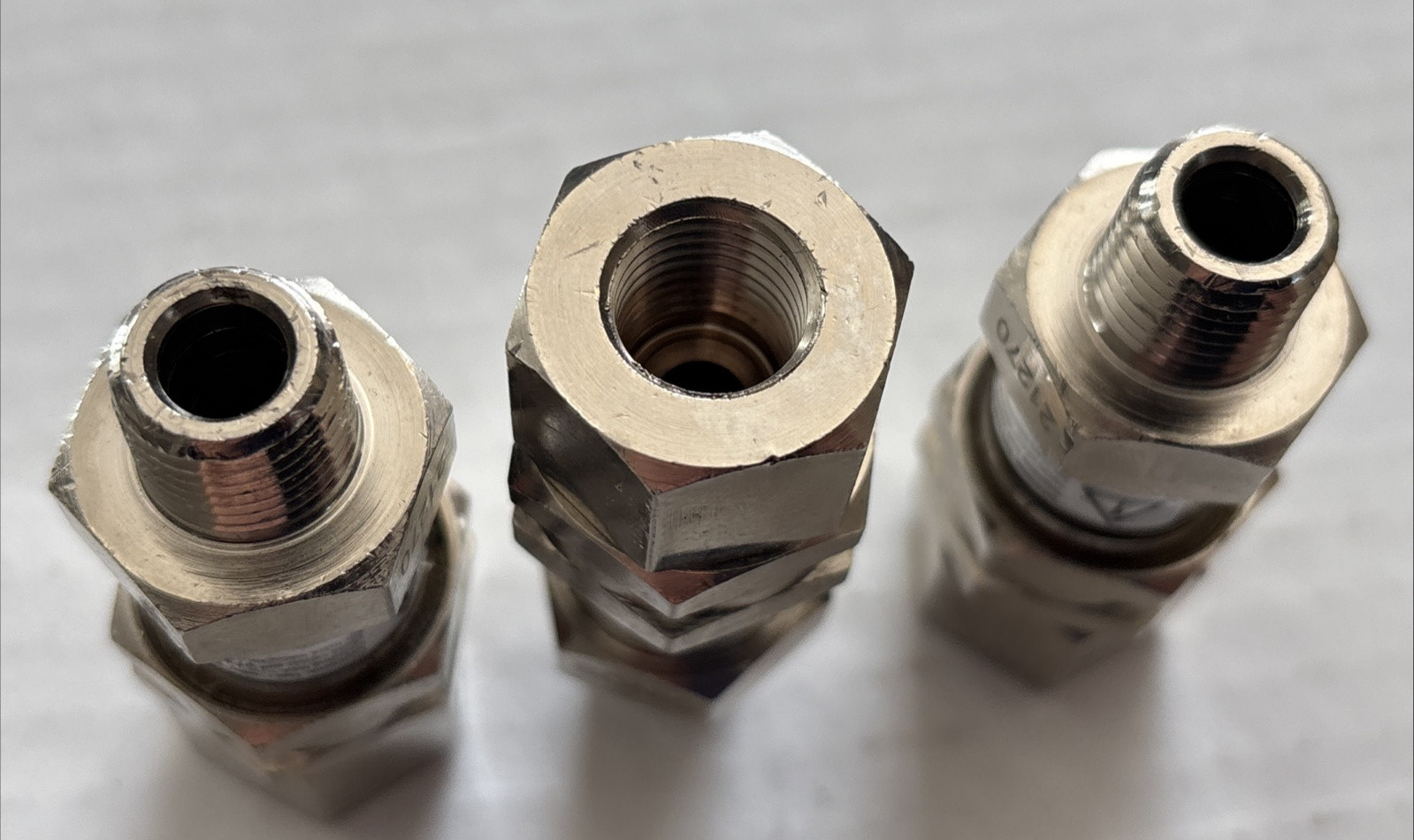 (3ea) Sonic SWI0404S Nickle-Plated Brass Inline Swivel 1/4 M x F , Free Shipping