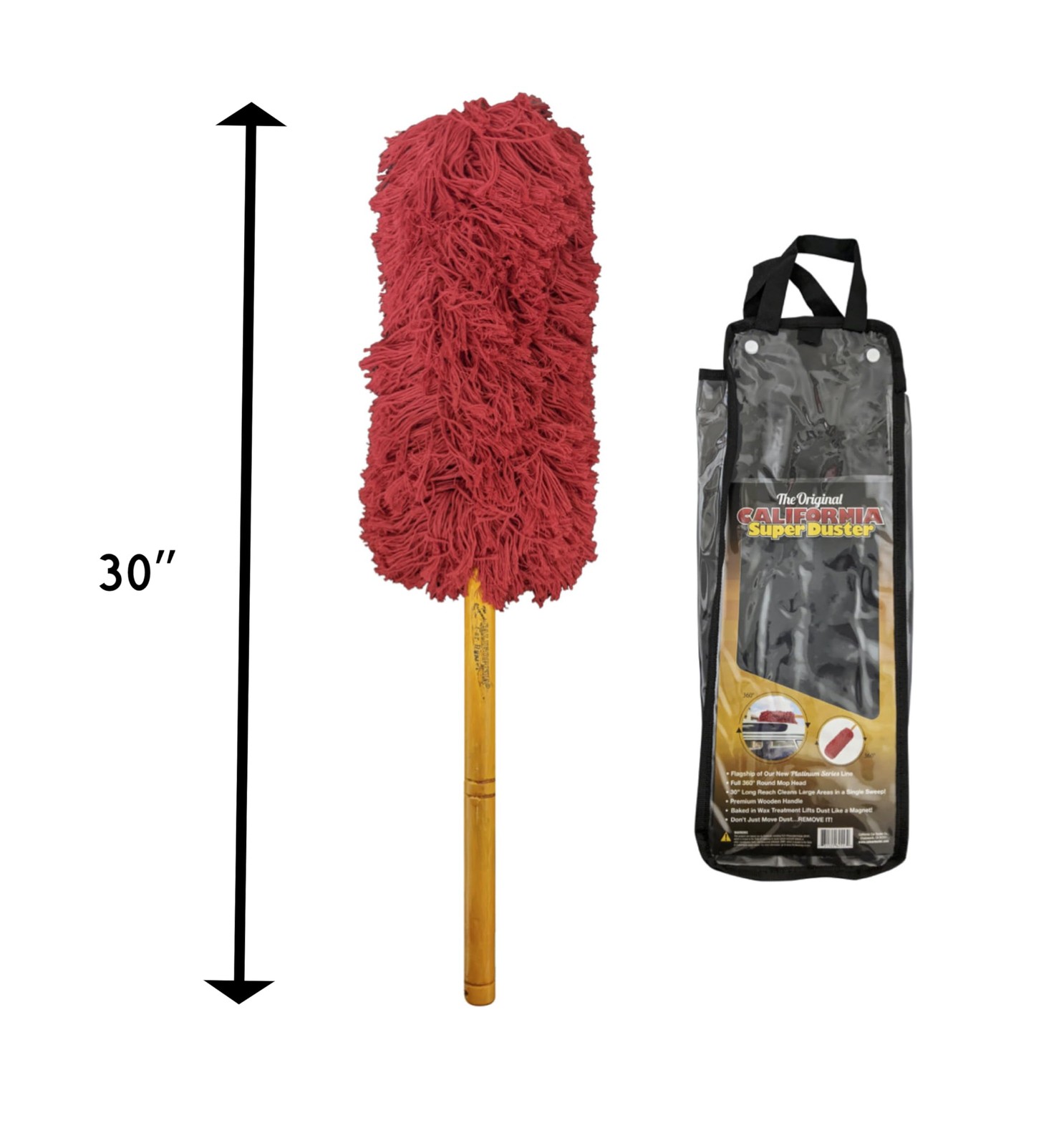 California Car Duster Super Duster, Red X-Large Truck and SUV 30″,