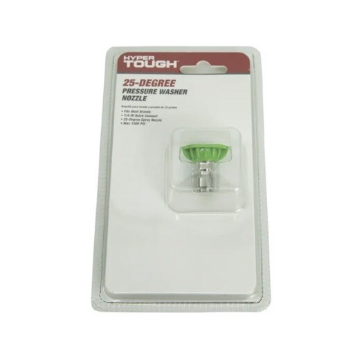 Hyper Tough 25 Degree Pressure Washer Nozzle 1/4″ Quick Connect