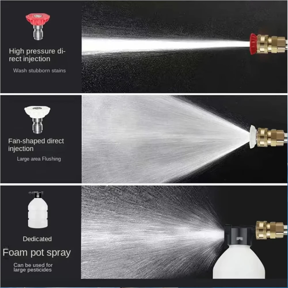 Car Wash High Pressure Washer Water Gun Car Accessory Cleaner Auto Home Garden C